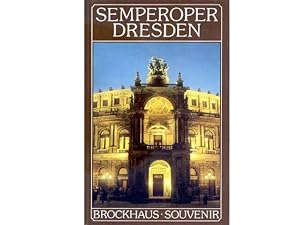 Büchersammlung "Brockhaus Souvenir-Bildbände. DDR". 10 Titel. 1.) Semperoper Dresden, Text von Di...