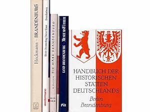 Büchersammlung Brandenburg". 6 Titel. 1.) Heinrich Bauer: Die Mark Brandenburg, Geschichte einer...