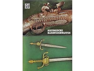 Sammlung Bildpostkarten "Historische Waffen". 3 Titel. 1.) illustrierte Mappe "Historische Handfe...