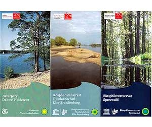 Konvolut "Naturschutzgebiete". 5 Titel. 1.) Naturparks in Deutschland, Allianz, o. J. (Anfang der...