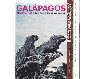 Büchersammlung "Welt der Tiere". 10 Titel. 1.) Galapagos. Die Arche Noah im Pazifik 2.) Fritz Pöl...