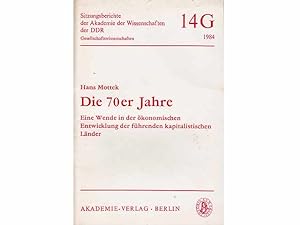 Konvolut "Wirtschaftsgeschichte Deutschlands". 8 Titel. 1.) Hans Mottek: Wirtschaftsgeschichte De...