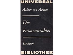 Bild des Verkufers fr Bchersammlung "Achim von Arnim". 6 Titel. 1.) Achim von Arnim: Die Kronenwchter, Reclam Belletristik 2.) Die Majoratsherren. Erzhlungen, 1. Auflage/1985 3.) Zwei Novellen, bearbeitet und eingeleitet von Hans Volkmann, Zeichungen von Marianne Kluge 4.) Mir ist zu licht zum Schlafen. Gedichte, Prosa, Aufstze, Stcke, Briefe nebst einigen Kupfern aus der Zeitung fr Einsiedler. Herausgegeben und mit einem Nachwort versehen von Gerhard Wolf 5.) Ludwig Achim von Arnim und Clemens Brentano: Des Knaben Wunderhorn. Eine Auswahl. bb-Taschenbuch . zum Verkauf von Agrotinas VersandHandel