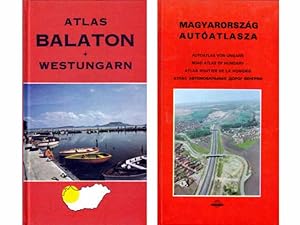 Büchersammlung "Reisen zum Balaton". 5 Titel. 1.) Aurel Vajkai: Balaton, Ein Reiseführer mit 12 K...