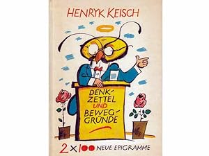 Büchersammlung "Henryk Keisch". 5 Titel. 1.) Die vier Zeilen Muse, Epigramme zur Literatur und zu...