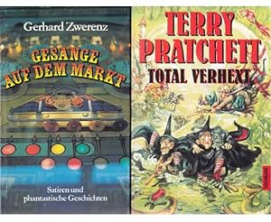 Büchersammlung "Fantasia. Satire". 3 Titel. 1.) Terry Pratchett: Total verhext, Ein Roman von der...