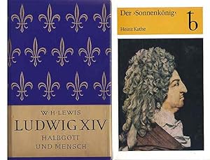 Büchersammlung "Ludwig XIV". 2 Titel. 1.) Heinz Kathe: Der "Sonnenkönig" Ludwig XIV., König von F...