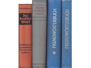 Büchersammlung Fremdwörterbuch". 6 Titel. 1.) Richard Pekrun: Das Deutsche Wort, Rechtschreibung...