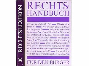 Büchersammlung "DDR-Recht". 3 Titel. 1.) Rechtslexikon 2.) Rechtshandbuch für den Bürger 3.) Auto...