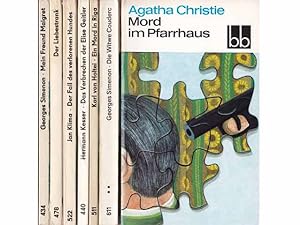 bb-Taschenbuch-Sammlung "Kriminalgeschichten". 6 Titel. 1.) Agatha Christie: Mord im Pfarrhaus 2....