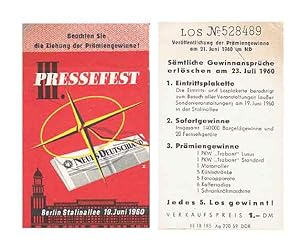 Bild des Verkufers fr Konvolut "Zeitung Neues Deutschland/Geschichte". 8 Titel. 1.) Klaus Hesse (Red.): Betriebsgeschichte 1945 - 1965, Teil I, Hrsg. Betriebsparteiorganisation der SED in der Druckerei Neues Deutschland 2.) Vorankndigung von Burghard Ciesla; Dirk Klow: Zwischen den Zeilen, Geschichte der Zeitung "Neues Deutschland" 3.) Burghard Ciesla; Dirk Klow: Zwischen den Zeilen. Geschichte der Zeitung "Neues Deutschland", Das Neue Berlin 4.) Klaus Huhn: Nebenzeuge in Sachen ND, spotless 5.) Telefonverzeichnis Druckerei Neues Deutschland, Stand: Mai 1988 6.) Rainer Hachfeld u. a.: Karikaturwettbewerb Das neue Deutschland von unten nach oben gesehen 7.) Wir sind "nd". Von heute an erscheint unsere Zeitung in neuem Layout. Das hat viel mit dem zweiten nd-Leben seit 1989 zu tun (ND vom 13. Juli 2020). . zum Verkauf von Agrotinas VersandHandel