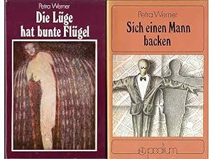 Immagine del venditore per Bchersammlung "Petra Werner-Gentz". 2 Titel. 1.) Sich einen Mann backen, Kurzgeschichten, Illustrationen von Susanne Damm, nl-podium, 1. Auflage/1982 2.) Die Lge hat bunte Flgel, 1. Auflage/1986 venduto da Agrotinas VersandHandel