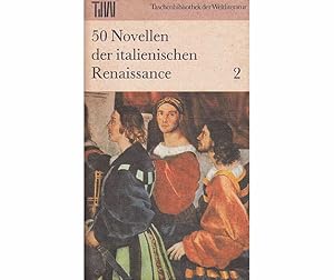 Image du vendeur pour 50 Novellen der italienischen Renaissance. TdW - Taschenbibliothek der Weltliteratur. Band 2. (ohne 1. Band!).1. Auflage mis en vente par Agrotinas VersandHandel