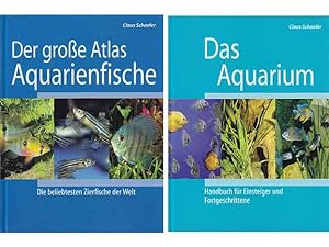 Büchersammlung "Aquarienkunde". 6 Titel. 1.) Hans Frey: Aquarienpraxis kurz gefaßt, Eine Aquarien...