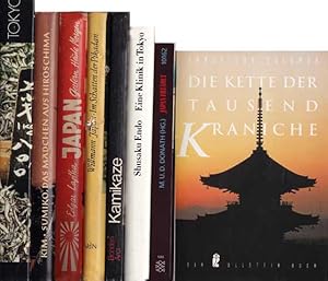 Konvolut "Japan, Kultur, Geschichte". 16 Titel. 1.) Roman Kim: Sumiko, Das Mädchen aus Hiroshima,...