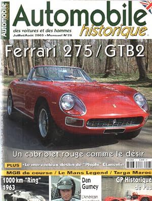 Automobile historique n° 28/ Ferrari 275 GTB2