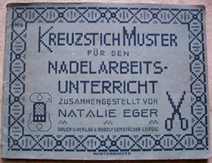 Imagen del vendedor de Kreuzstichmuster fr den Nadelarbeitsunterricht. a la venta por Antiquariat BcherParadies