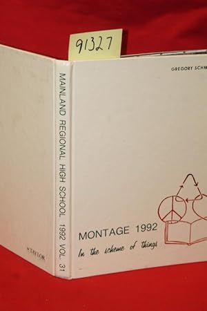 Image du vendeur pour Montage 1992 "In the Scheme of Things" YEARBOOK mis en vente par Princeton Antiques Bookshop