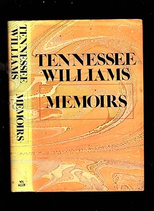 Bild des Verkufers fr Tennessee Williams: Memoirs zum Verkauf von SAVERY BOOKS