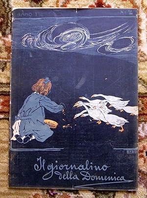 1906 IL GIORNALINO DELLA DOMENICA Rare ITALIAN CHILDREN'S MAGAZINE - Issue No. 2