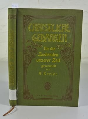 Imagen del vendedor de Christliche Gedanken fr die Suchenden unserer Zeit. a la venta por Antiquariat Bookfarm
