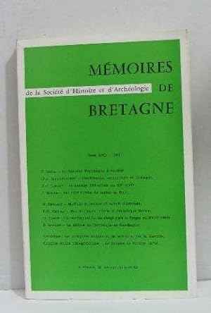 Seller image for Mmoires de bretagne tome LVII - 1980 l'urbanisme napolonien  pontivy for sale by crealivres