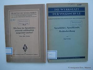 Wie kann der Sprachlehreunterricht volkskundlich ausgerichtet werden? + Beigabe.