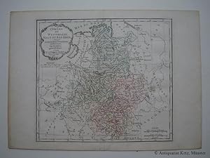 "Cercles de Westphalie, Haute et Bas Rhin; Divisés en toutes leur Principautés et Provinces, tant...
