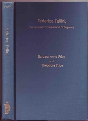 Bild des Verkufers fr Federico Fellini. An Annotated International Bibliography. zum Verkauf von Graphem. Kunst- und Buchantiquariat