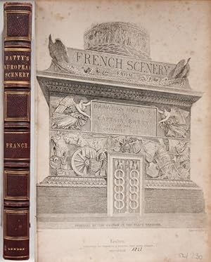 Imagen del vendedor de French Scenery from Drawings Made in 1819 by Captain Batty of the Grenadier Guards a la venta por Graphem. Kunst- und Buchantiquariat