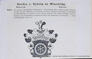 SYBERG zu WISCHLING - Grafen Syberg zu Wischling