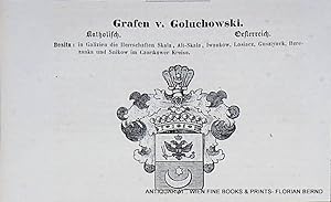 GOLUCHOWSKI - Grafen v. Goluchowski