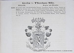 T'SERCLAES-TILLY - Grafen v. T' Serclaes-Tilly