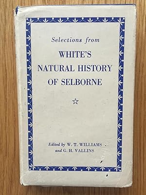 Immagine del venditore per Selections from White's Natural History of Selborne venduto da Setanta Books