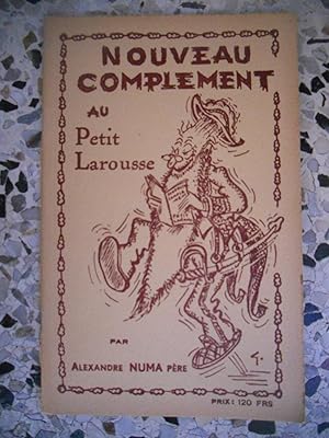 Seller image for Nouveau complement au Petit Larousse for sale by Frederic Delbos