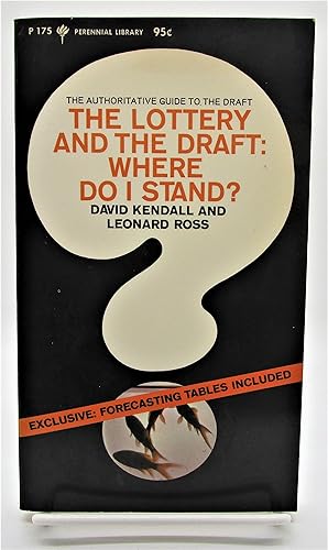 Imagen del vendedor de Lottery and the Draft: Where Do I Stand? a la venta por Book Nook