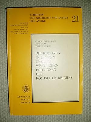 Seller image for Die Kolonen in Italien und den westlichen Provinzen des Rmischen Reiches .,.,. for sale by Expatriate Bookshop of Denmark