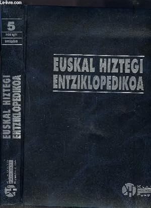 Imagen del vendedor de INDAR EGN - LERROKADURA / N5 DE LA COLLECTION "EUSKAL HIZTEGI ENTZIKLOPEDIKOA. a la venta por Le-Livre