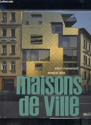 Seller image for MAISONS DE VILLE for sale by Le-Livre
