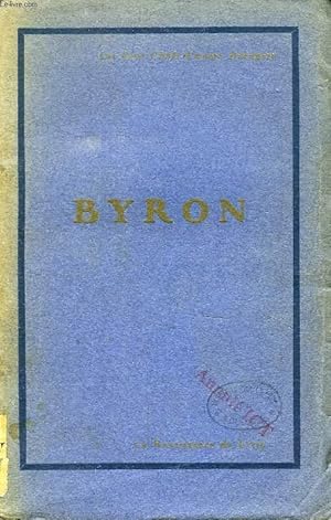 Bild des Verkufers fr BYRON zum Verkauf von Le-Livre