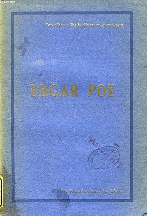 Imagen del vendedor de EDGAR POE, CONTES ET POESIES a la venta por Le-Livre