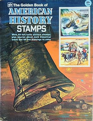 Seller image for The Golden Book of American History Stamps for sale by Basket Case Books