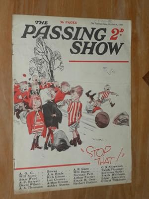 Bild des Verkufers fr The Passing Show, October 8, 1927 zum Verkauf von Dublin Bookbrowsers
