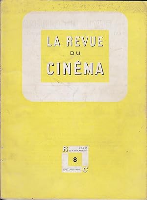 Bild des Verkufers fr LA REVUE DU CINEMA 8 1947 DONIOL VALCROZE Carl DREYER zum Verkauf von CARIOU1
