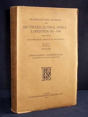 Bild des Verkufers fr Forschungen im Nil-Kongo-Zwischengebiet. Zweiter Band: Ethnographie: Uele / Ituri / Nil-Lnder. zum Verkauf von Antiquariat Hilbert Kadgien