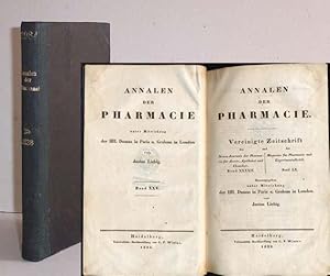 Bild des Verkufers fr Annalen der Pharmacie. Band XXV [25]. zum Verkauf von Antiquariat Hilbert Kadgien