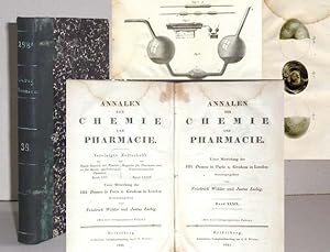 Bild des Verkufers fr Annalen der Chemie und Pharmacie [Pharmazie]. Band XXXIX [39.]. zum Verkauf von Antiquariat Hilbert Kadgien