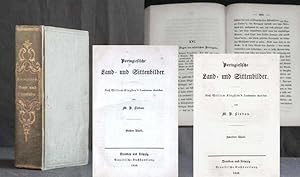 Imagen del vendedor de Portugiesische Land- und Sittenbilder [Portugal]. Nach William Kingston's Lusitanian sketches. Erster [UND: Zweiter] Theil. a la venta por Antiquariat Hilbert Kadgien