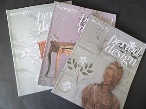 3 Bonhams Period Design Catalogues: Issues 23, 24 & 25 (8 & 29 March and 10 May 2011, London)