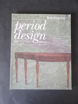 Bonhams Period Design Catalogue: Issue 31, Tuesday 1 November 2011, London